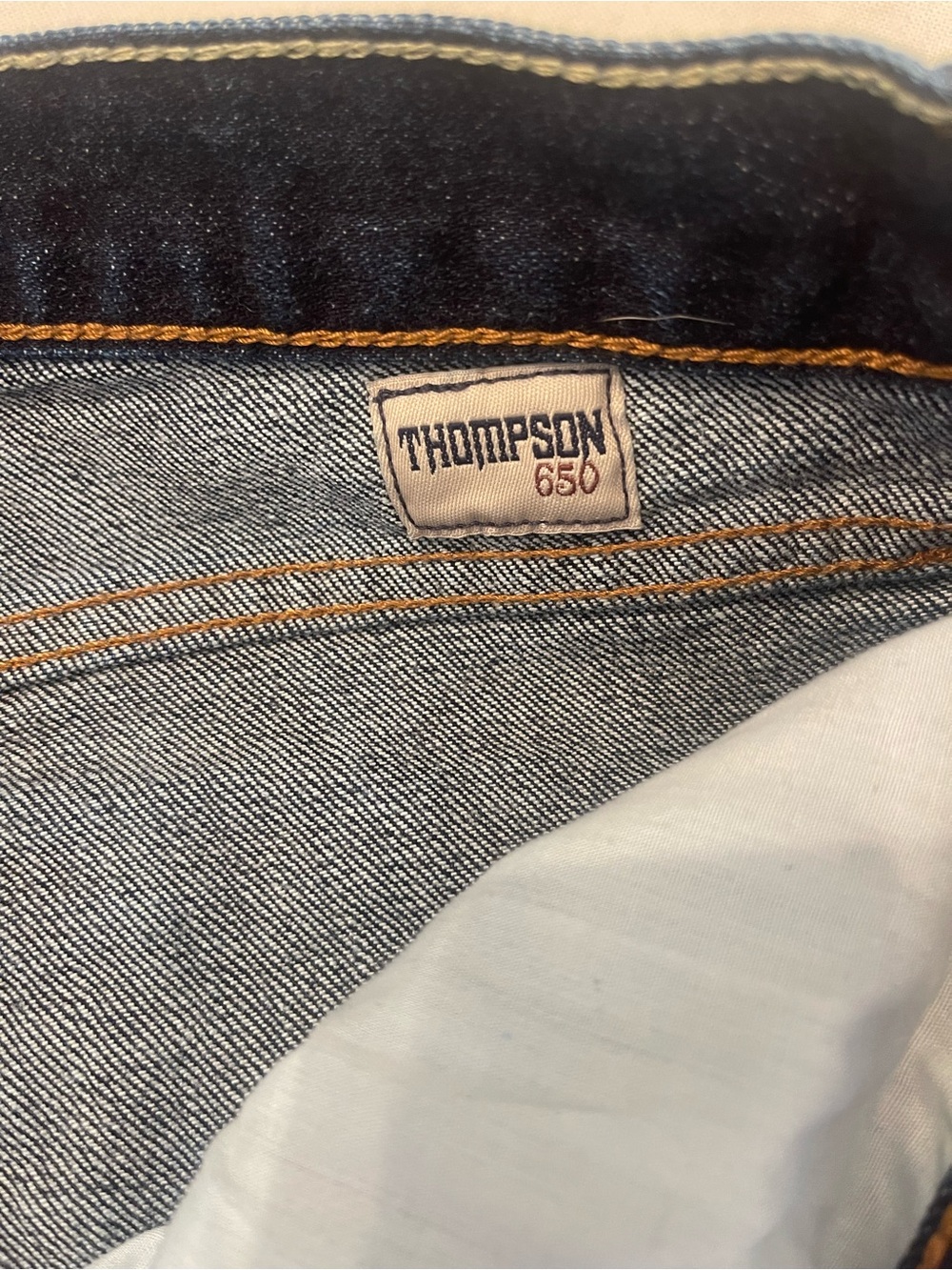 Ralph Lauren Blue Label Dark Blue Denim Jeans with Embroidered Crest - Picture 7 of 12